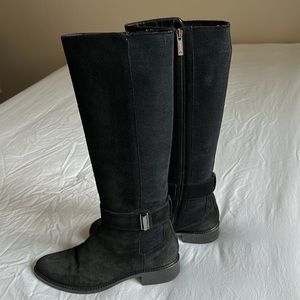 Aquatalia suede leather boots